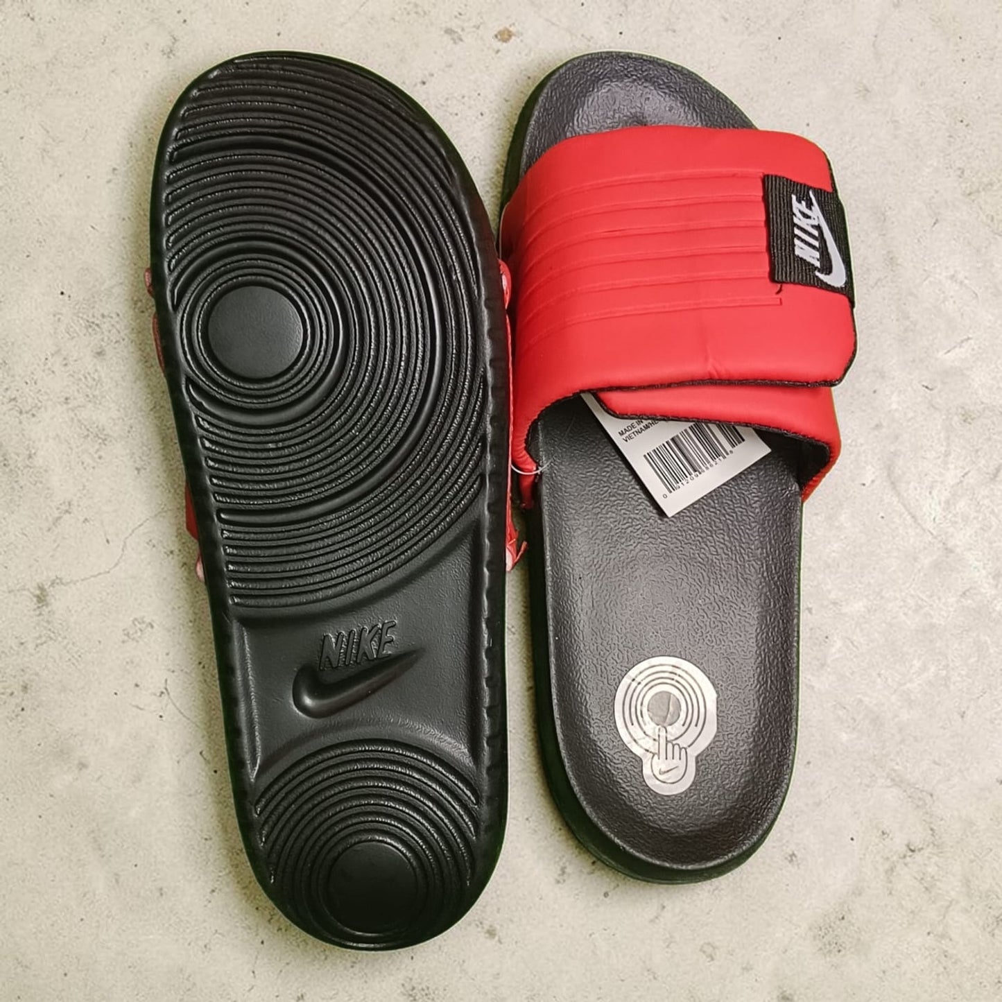 Nike Red Sliders