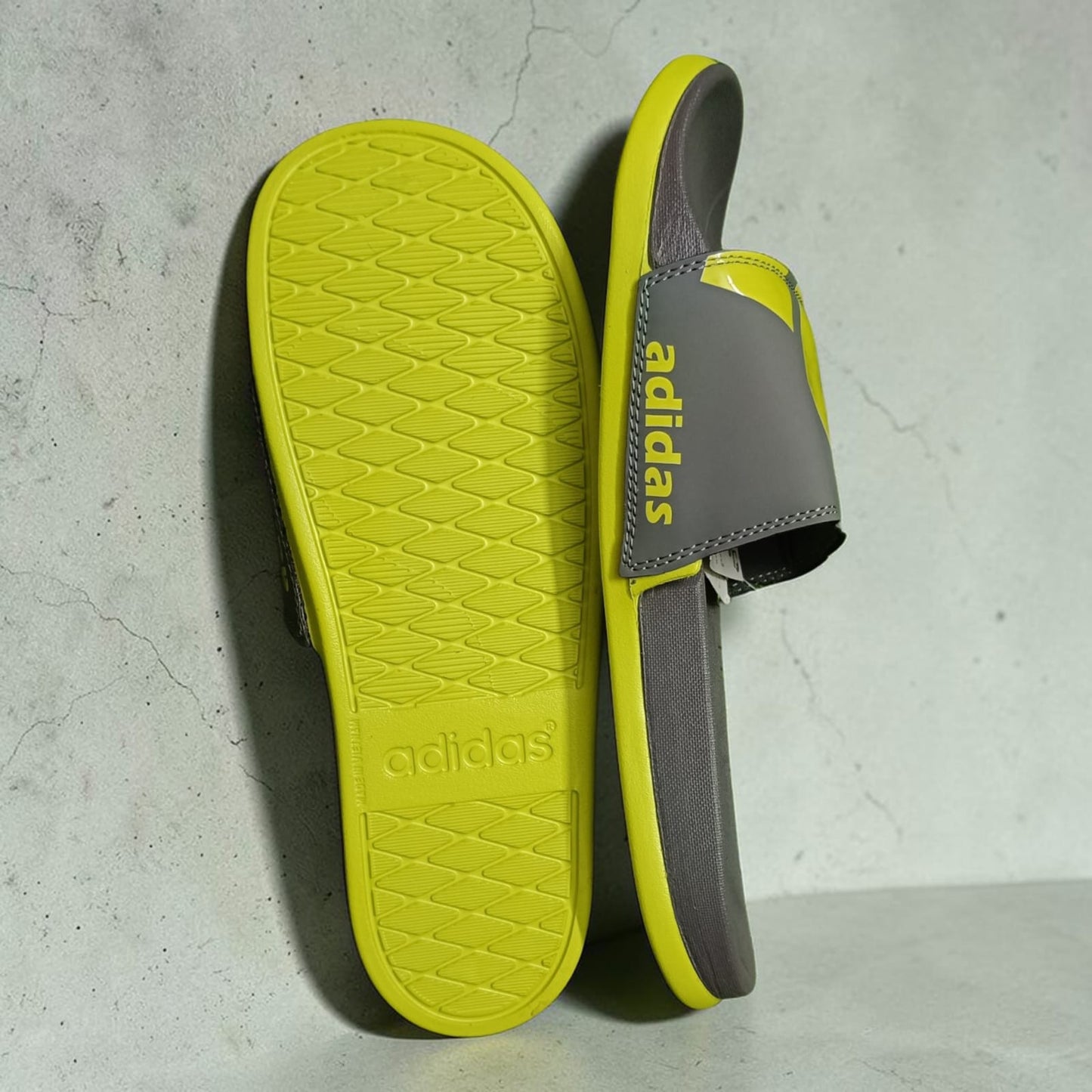 Addidas Premium Green Sliders