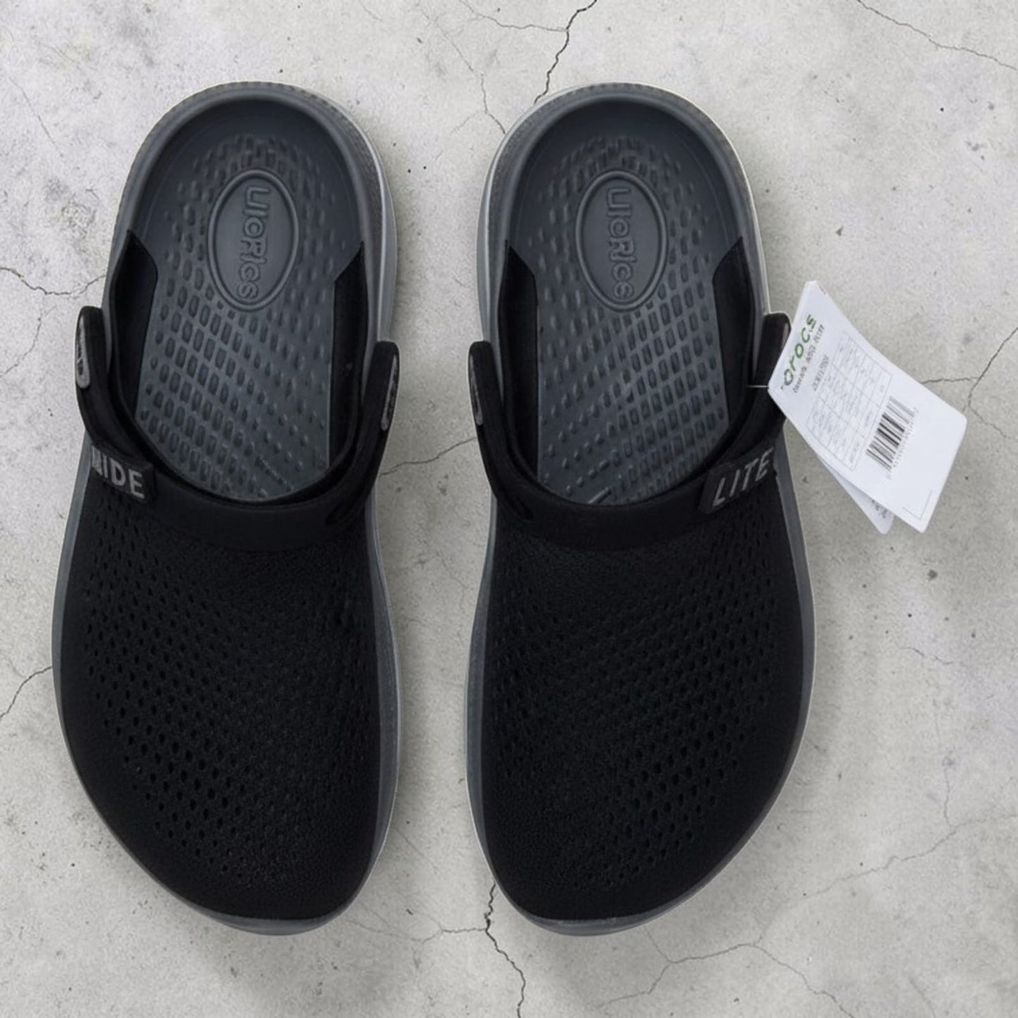 360-LITE RIDE-CLOGS-BLACK/SLATE-GREY