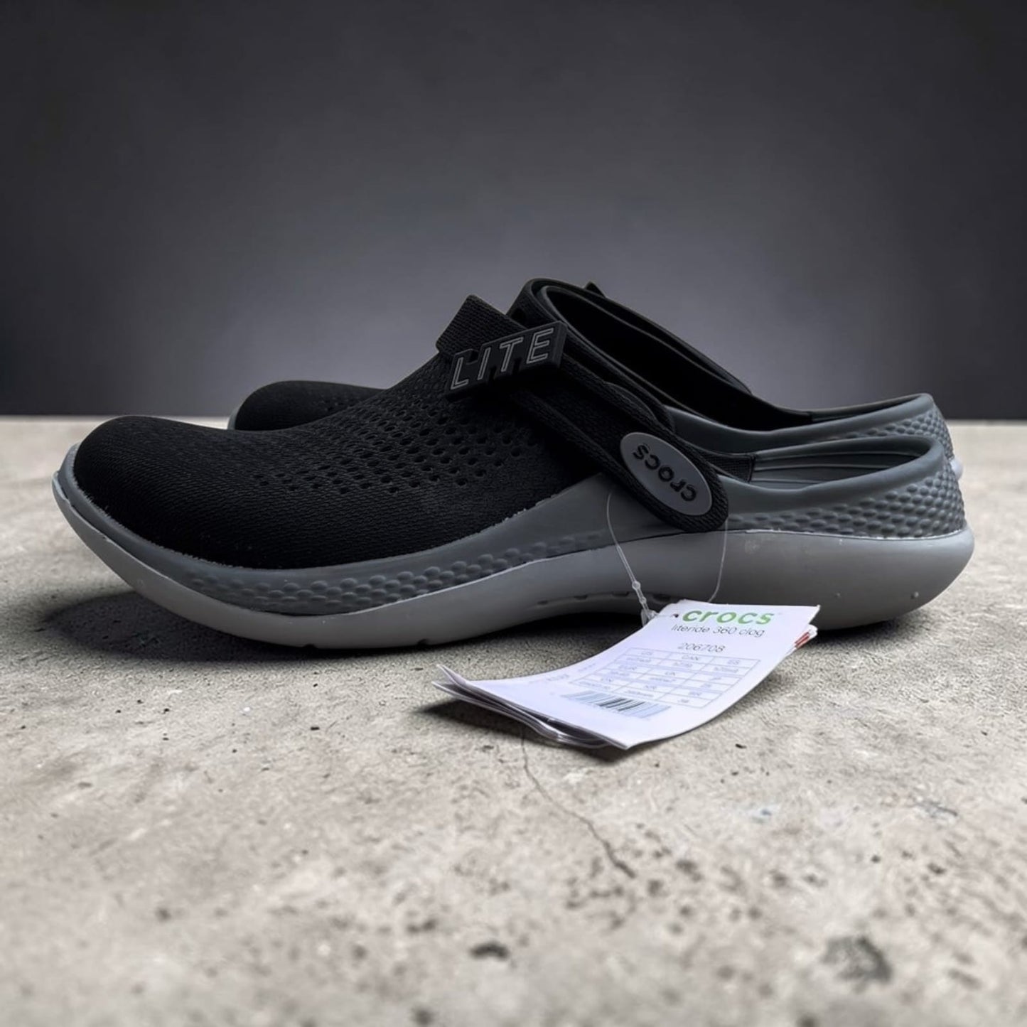 360-LITE RIDE-CLOGS-BLACK/SLATE-GREY