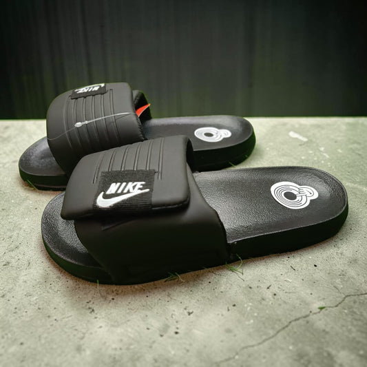 Nike Black Sliders